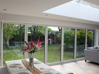 5 pane bi-folding door